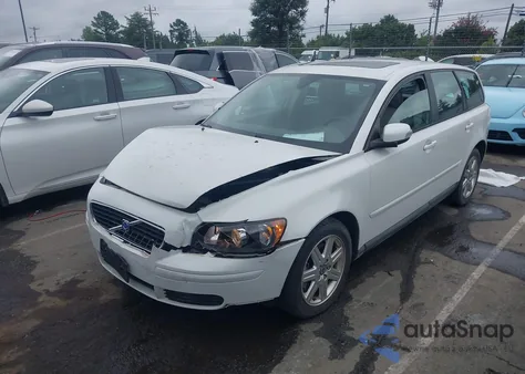 2007 Volvo V50 2.4I из США, поврежденный, VIN YV1MW382872280864